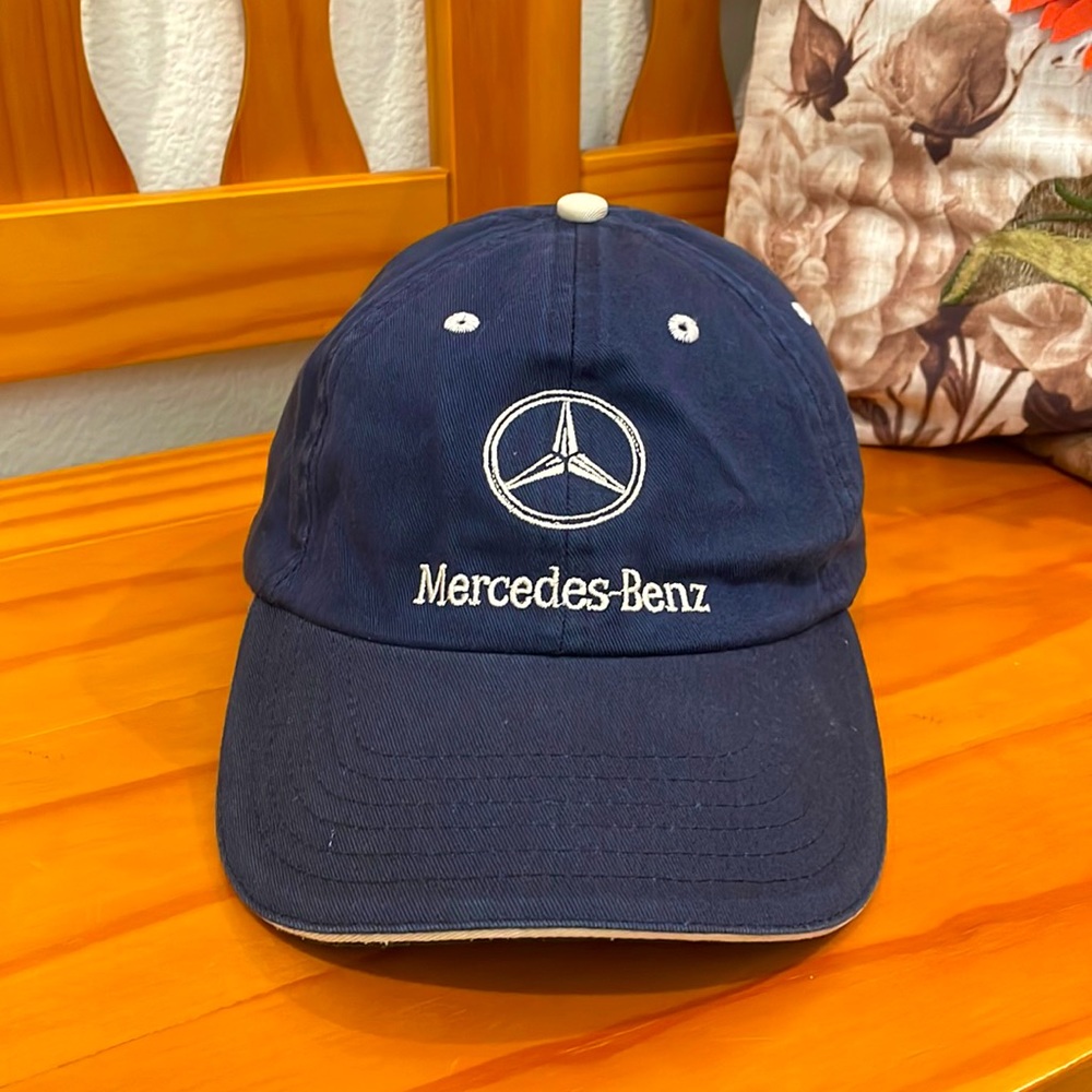 Mercedes Benz’s One Size Fits All Blue Baseball Cap